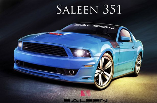 2013 Saleen Mustang 3 at 2013 Saleen Mustang 351 Announced