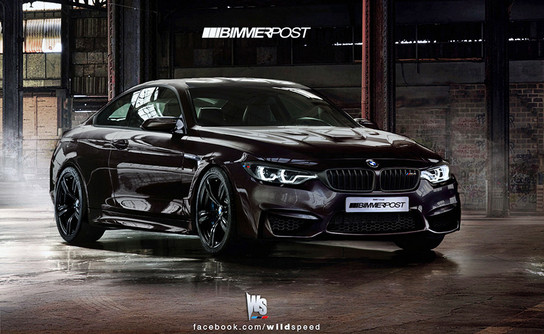 BMW M4 Coupe 1 at Rendering: BMW M4 Coupe F82