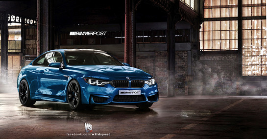 BMW M4 Coupe 2 at Rendering: BMW M4 Coupe F82