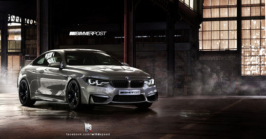 BMW M4 Coupe 3 at Rendering: BMW M4 Coupe F82