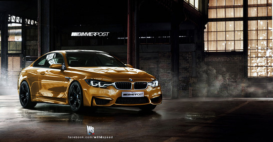 BMW M4 Coupe 4 at Rendering: BMW M4 Coupe F82