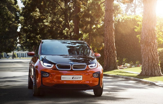 BMW i3 Coupe at BMW i3 Coupe Driving Footage   Video