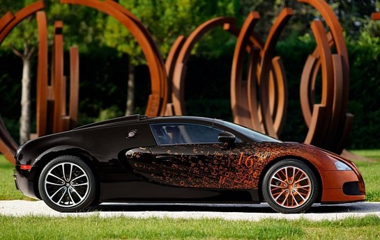 Bugatti Veyron Grand Sport Venet 1 at Bugatti Veyron Grand Sport Venet Edition Revealed