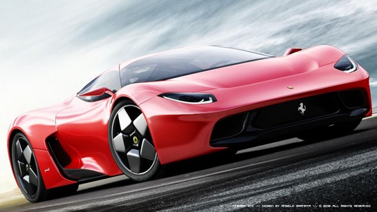 Ferrari GTE Concept 1 at Renderings: Ferrari GTE Concept