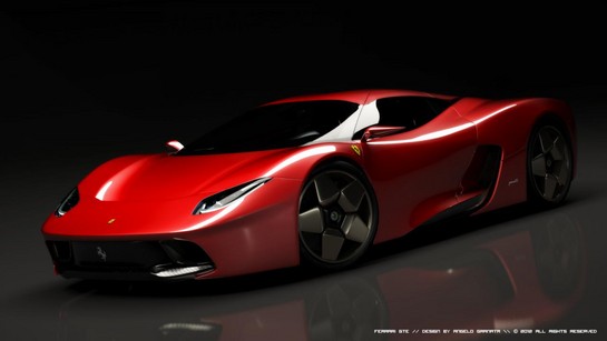 Ferrari GTE Concept 3 at Renderings: Ferrari GTE Concept