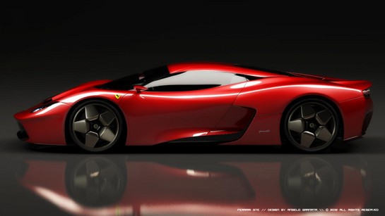 Ferrari GTE Concept 4 at Renderings: Ferrari GTE Concept