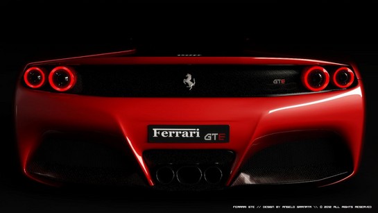 Ferrari GTE Concept 6 at Renderings: Ferrari GTE Concept