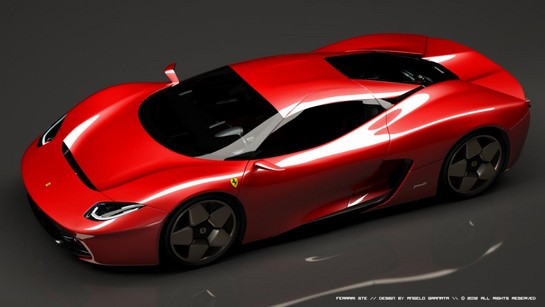 Ferrari GTE Concept 7 at Renderings: Ferrari GTE Concept
