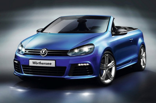 Golf R Cab 3 at VW Golf R Cabriolet Revealed In Video