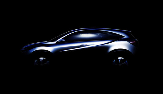 Honda urban suv at Honda Urban SUV Concept Teased For 2013 NAIAS