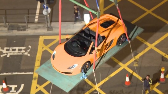 Launch of the 12C Spider in Hong Kong 545x307 at McLaren 12C Spider Makes Hong Kong Debut   Video