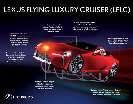 LexusFlyingLuxuryCruiser at Lexus Turns The LF LC Into Lexus Flying Luxury Cruiser