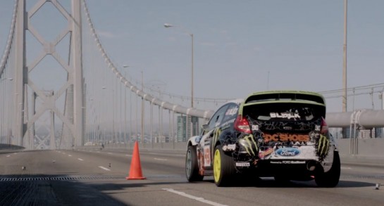 Making of Gymkhana 5 545x293 at Video: The Making of Gymkhana Five