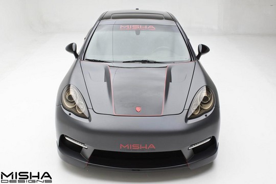 Porsche Panamera body kit Misha Designs GTM wide body kit 2 at Misha Design Porsche Panamera GTM Revealed In Full