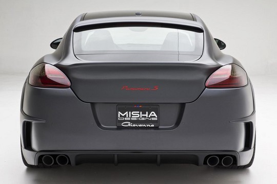 Porsche Panamera body kit Misha Designs GTM wide body kit 7 at Misha Design Porsche Panamera GTM Revealed In Full