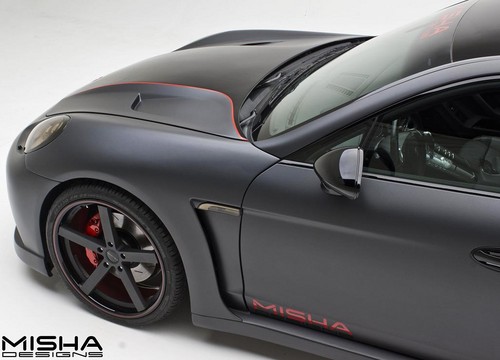 Porsche Panamera body kit Misha Designs GTM wide body kit 8 at Misha Design Porsche Panamera GTM Revealed In Full