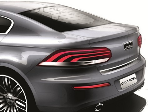 Qoros Auto 2 at Qoros Sedan Design Sketches Revealed
