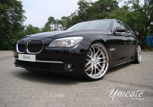 Unicate BMW 7er 22 Zoll Breyton GTR 221 at BMW 7 Series Tricked Out by Unicate Germany