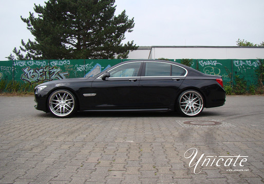 Unicate BMW 7er 22 Zoll Breyton GTR 91 at BMW 7 Series Tricked Out by Unicate Germany