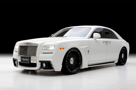 Wald Rolls Royce Ghost Black 1 at Wald Rolls Royce Ghost Gets The Black Bison Kit