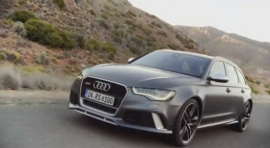 audi rs6 video at New Audi RS6 Avant Promo Video