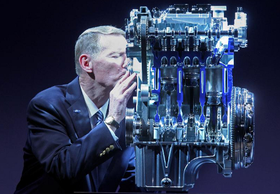 ford 10 liter ecoboost three cylinder engine at 2012 Los Angeles Auto Show Highlights