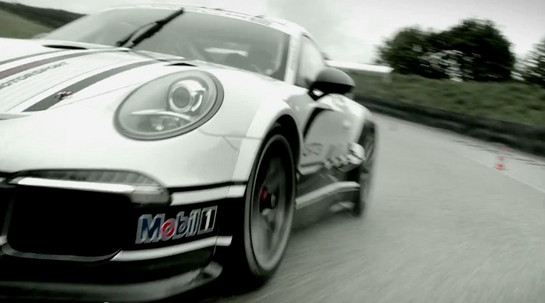 gt3 cup action at Porsche 911 GT3 Cup In Action   Video