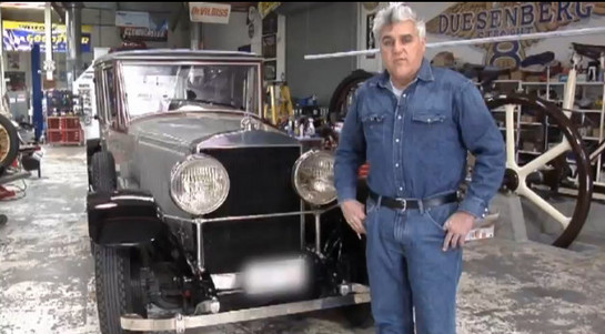 jay leno steam car at 1925 Doble Steam Car Explained by Jay Leno   Video