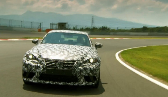 lexus is teaser at Jay Leno Gets An Early Look At 2013 Lexus IS