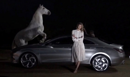 mercedes cla trailer at Mercedes CLA Fashion Film Trailer