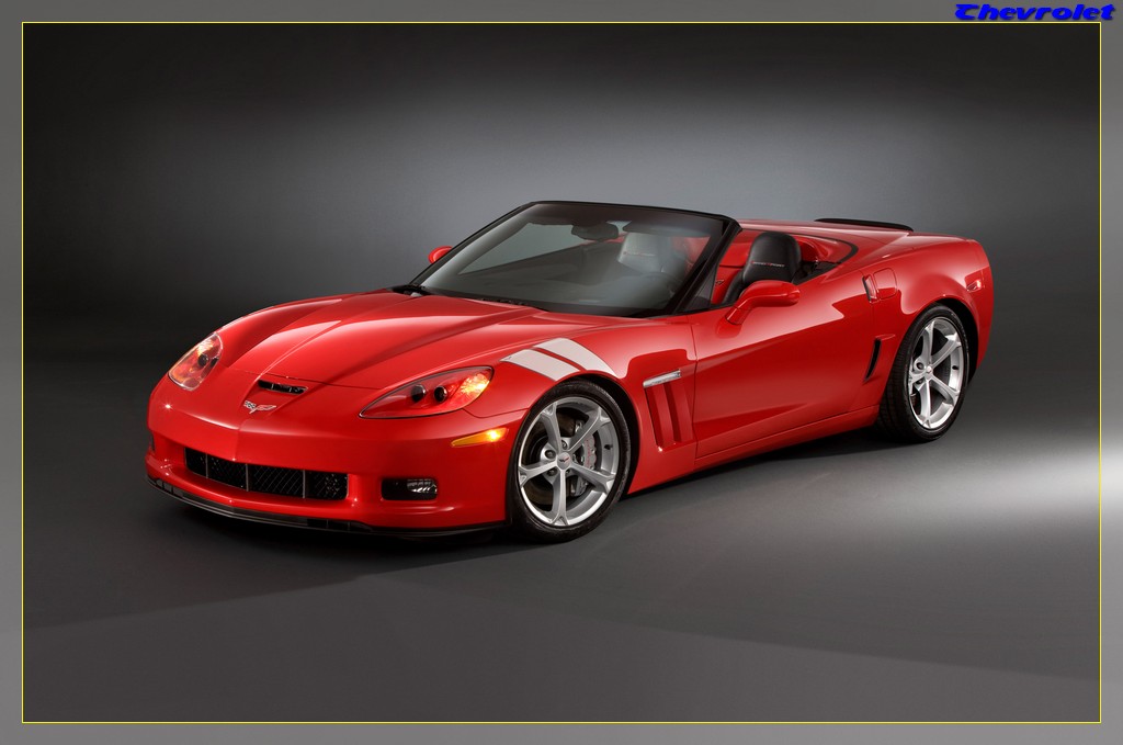2010 chevrolet corvette grand sport front side 1 at Chevrolet History & Photo Gallery