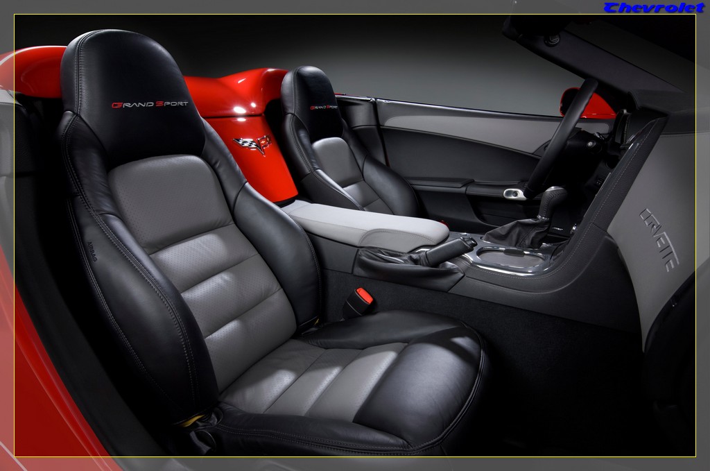 2010 chevrolet corvette grand sport interior at Chevrolet History & Photo Gallery