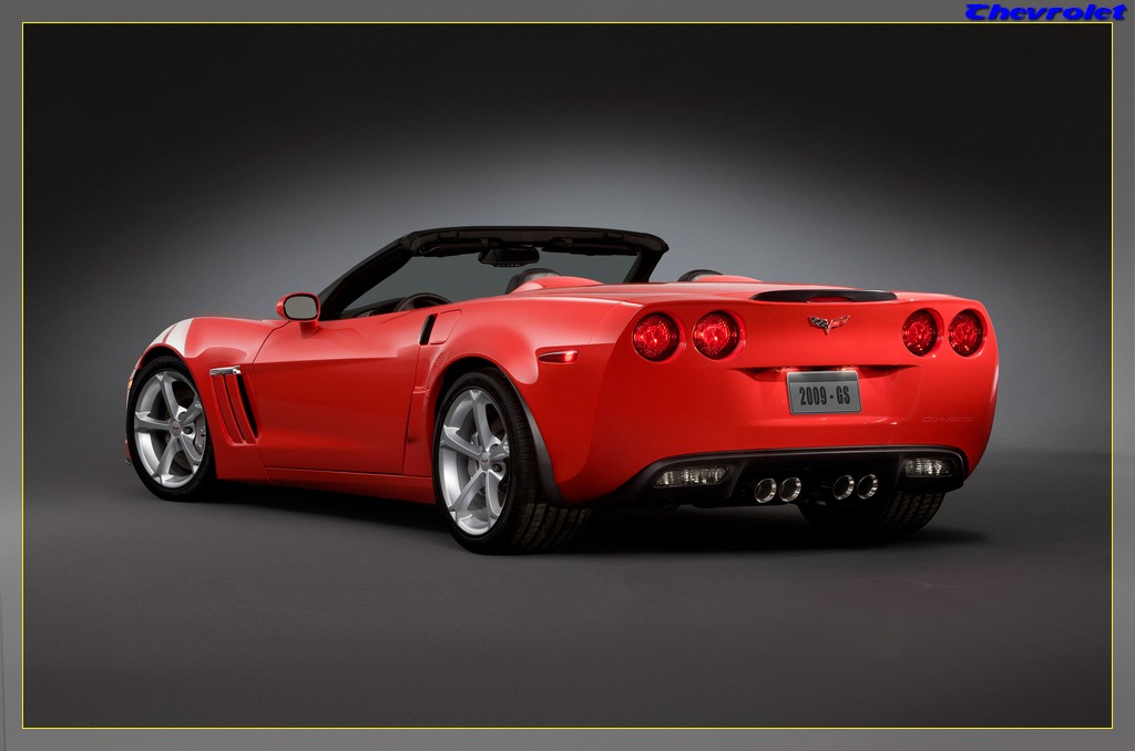 2010 chevrolet corvette grand sport rear side 2 at Chevrolet History & Photo Gallery