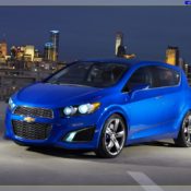 2011 chevrolet aveo rs front side 175x175 at Chevrolet History & Photo Gallery