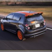 2011 chevrolet sonic z spec concept rear side 175x175 at Chevrolet History & Photo Gallery