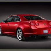 2013 chevrolet malibu rear 175x175 at Chevrolet History & Photo Gallery
