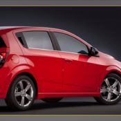 2013 chevrolet sonic rs rear side 175x175 at Chevrolet History & Photo Gallery