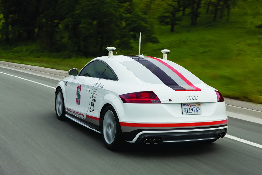 Audi TTS Pikes Peak at Nevada Grants Audi License for Autonomous Vehicles