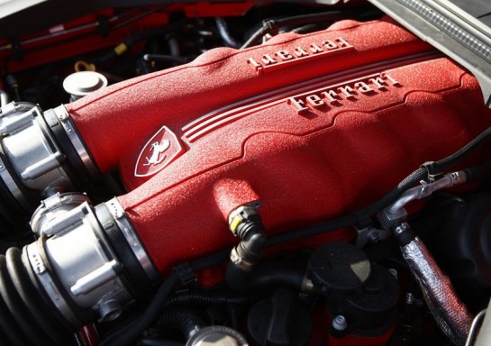 Ferrari California V8 545x384 at New Ferrari California To Get Turbo Power