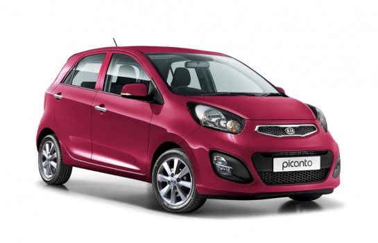 Kia Picanto White and Pink 1 545x351 at Kia Picanto White and Pink Editions Unveiled
