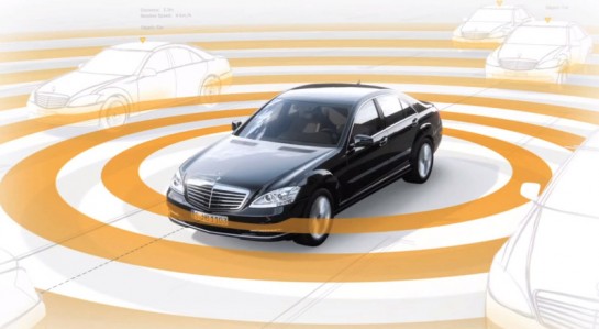 Mercedes Intelligent Drive System 545x299 at Mercedes Intelligent Drive Systems Expained in Video