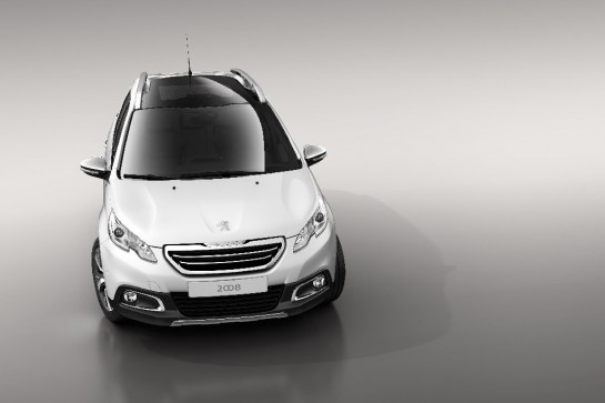 Peugeot 2008 Revealed 1 545x363 at Official: Production Peugeot 2008 Revealed