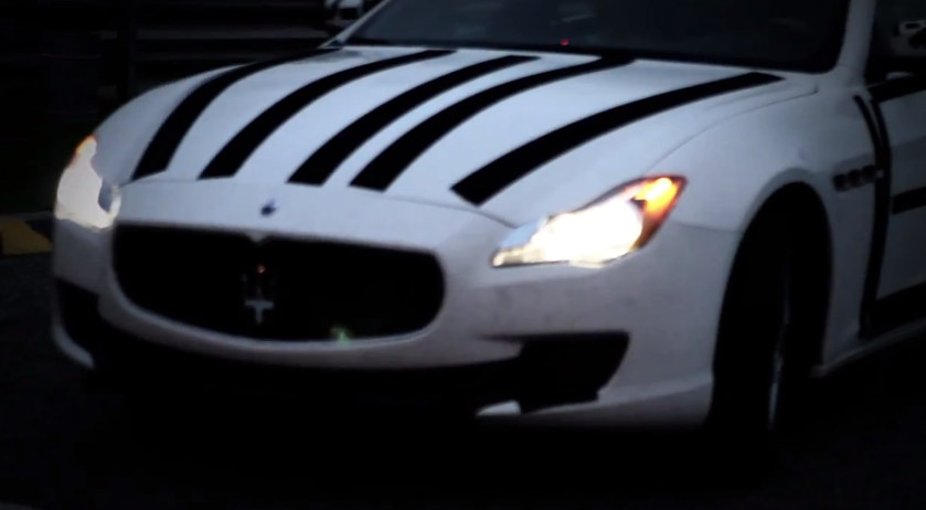 Quattroporte Night Test at Behind The Scene Look at 2013 Maserati Quattroporte
