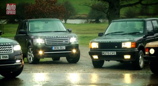 Range Rover Bunch 545x298 at Video: New Range Rover Meets The Old Lads