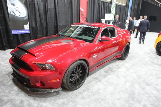 Shelby GT500 Super Snake Widebody 1 545x363 at NAIAS 2013: Shelby GT500 Super Snake Widebody