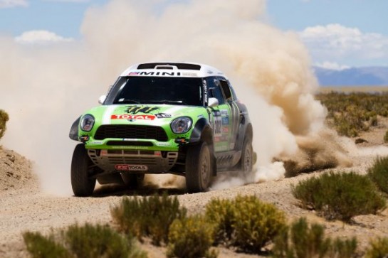 X raid MINI Dakar 1 545x363 at MINI ALL4 Racing Victorious at Dakar Rally 2013