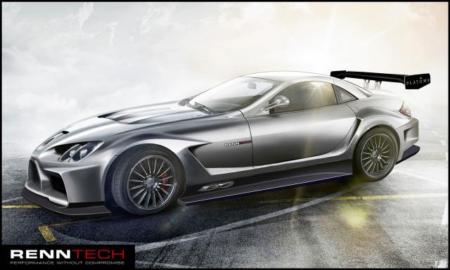 16 renntech mercedes benz slr 777 1 at RENNTECH 777 Based On McLaren Mercedes SLR