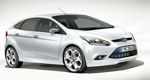 2010 focus rendering 1 at 2010 Ford Focus preview