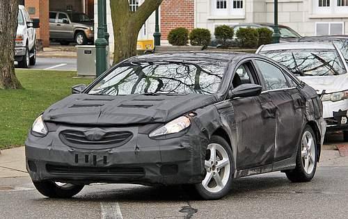 2011 hyundai sonata spy1 at Spyshots: 2011 Hyundai Sonata