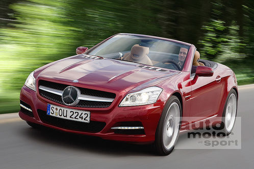 2011 mercedes slk 0 at Renderings: 2011 Mercedes Benz SLK